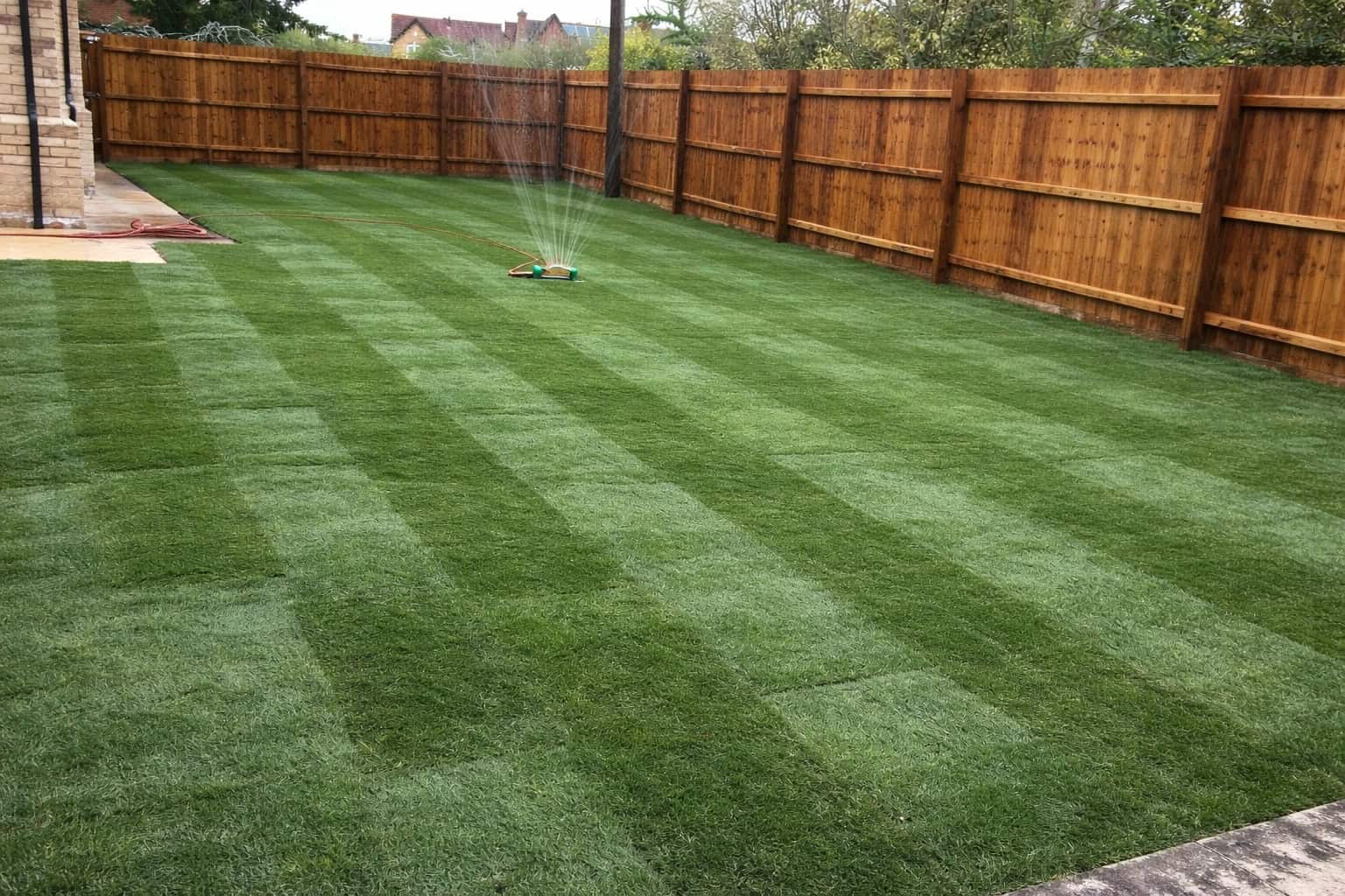 Commercial lawn care