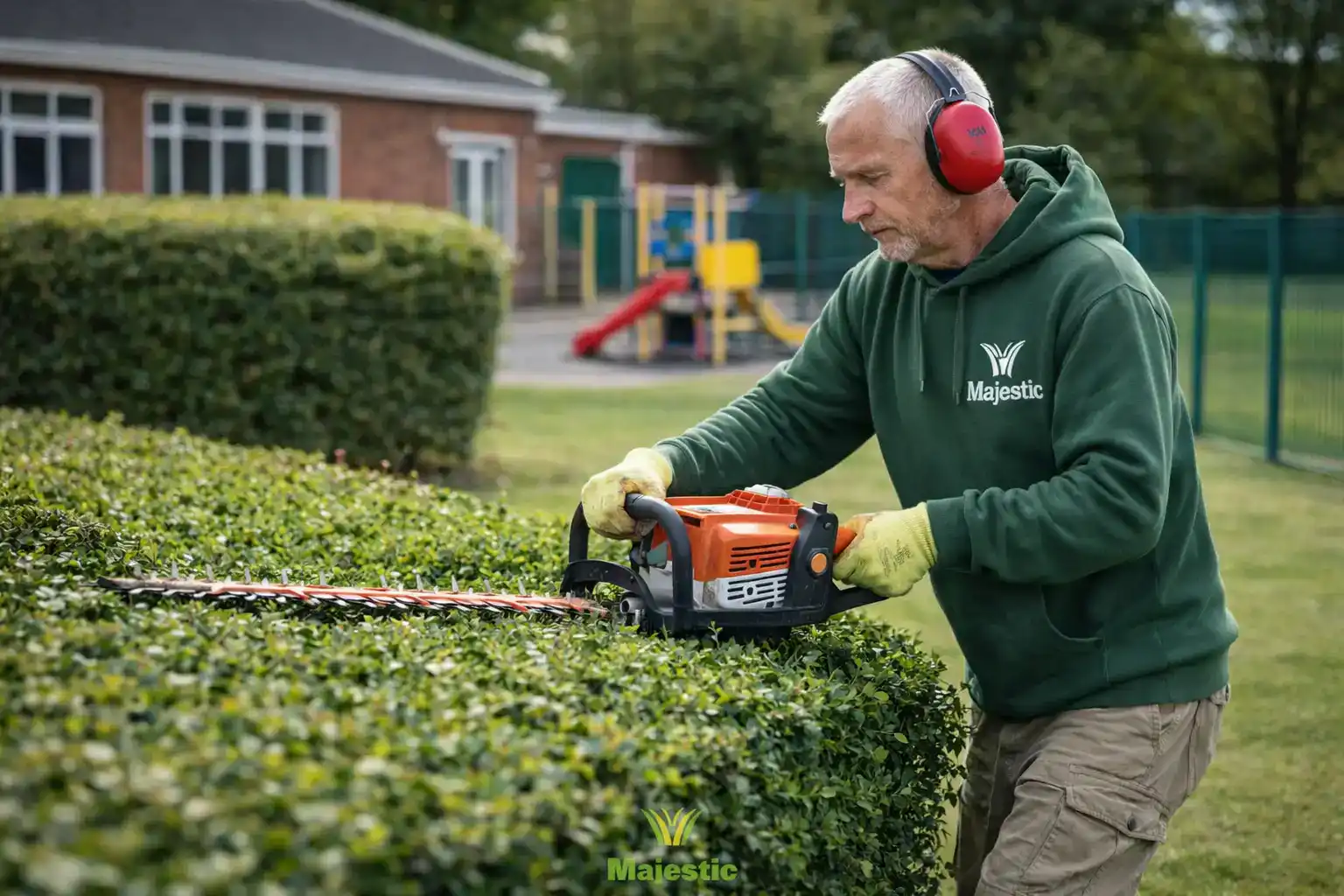 Hedge and Shrub Pruning Services - Majestic Grounds Maintenance Ltd